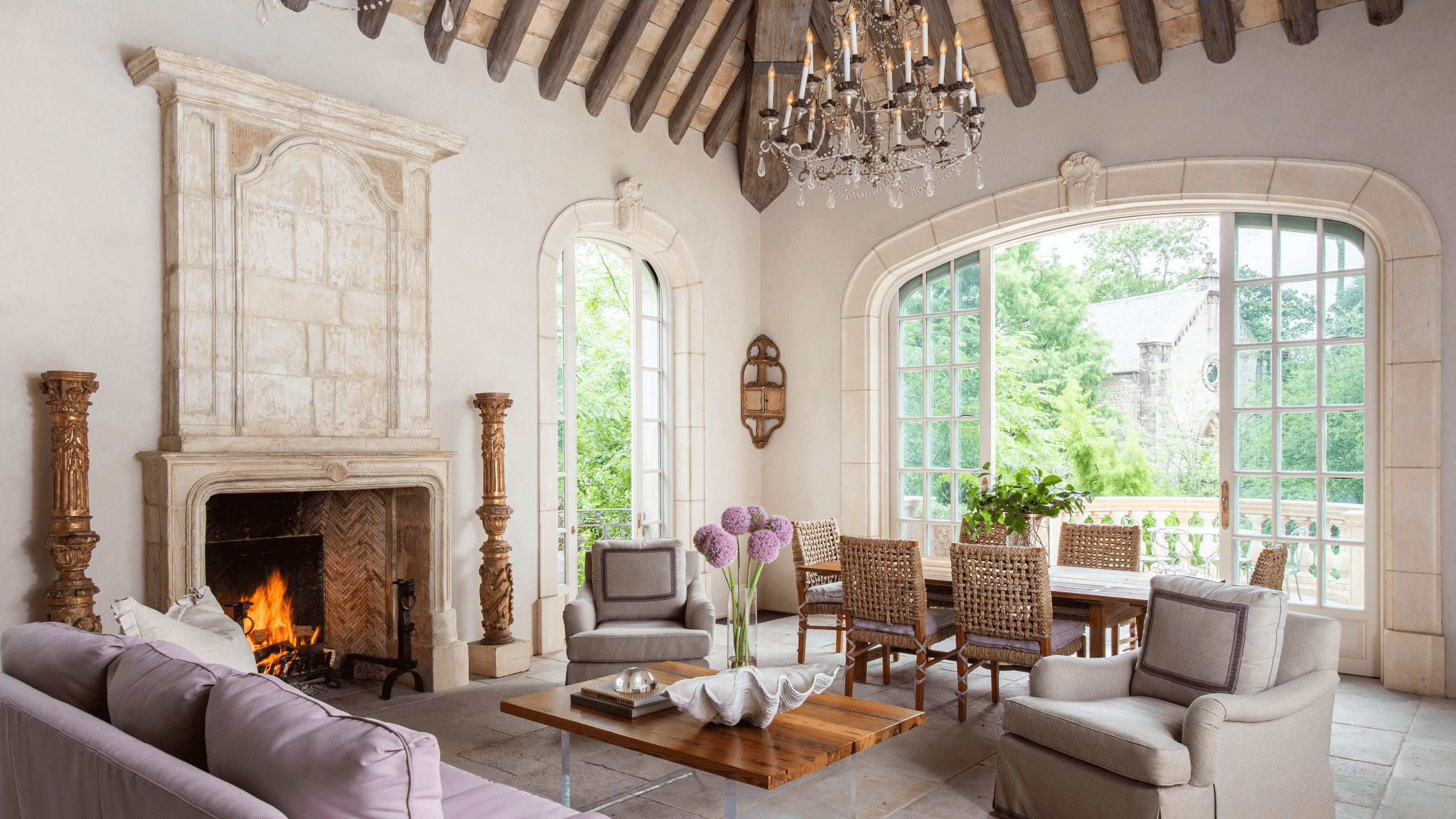 Parisian Pool House